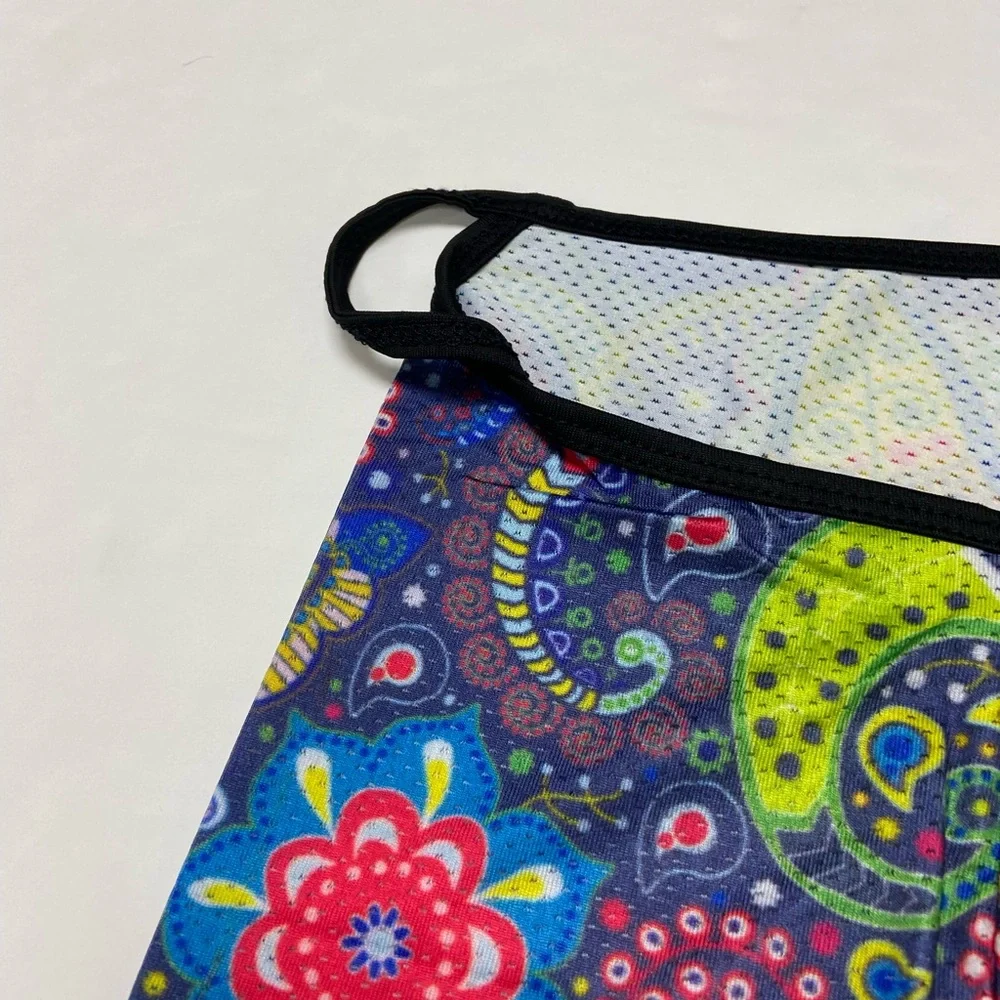 Colorful Paisley Mask - Picture 7 of 10
